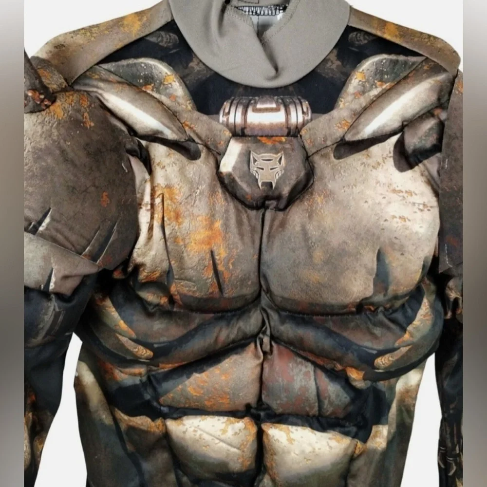 NWT Transformers Boys S (6/7) Rhinox Costume Jumpsuit and Mask